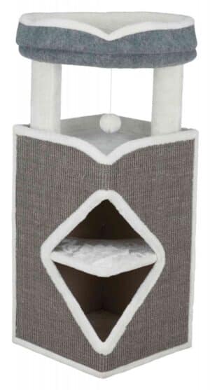 TRIXIE Kratzbaum Cat Tower Arma 54x54x98cm grau/blau/grau