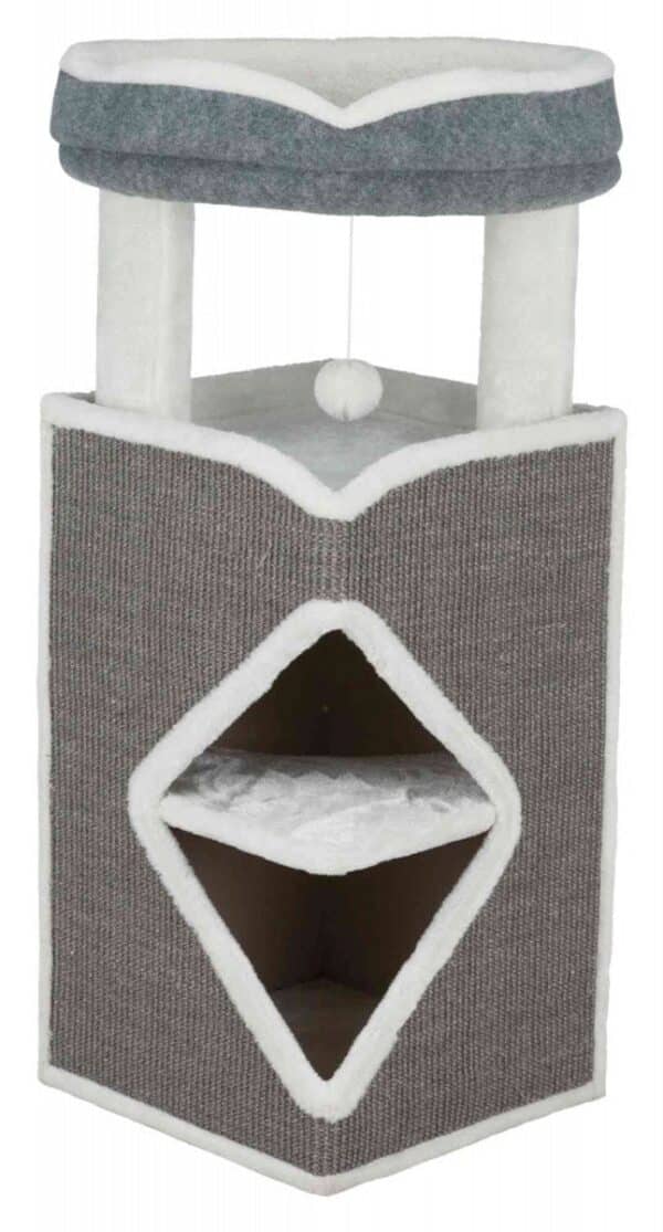 TRIXIE Kratzbaum Cat Tower Arma 54x54x98cm grau/blau/grau